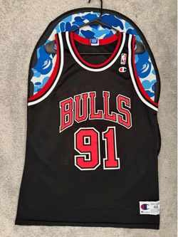 Champion VTG bulls Rodman jersey