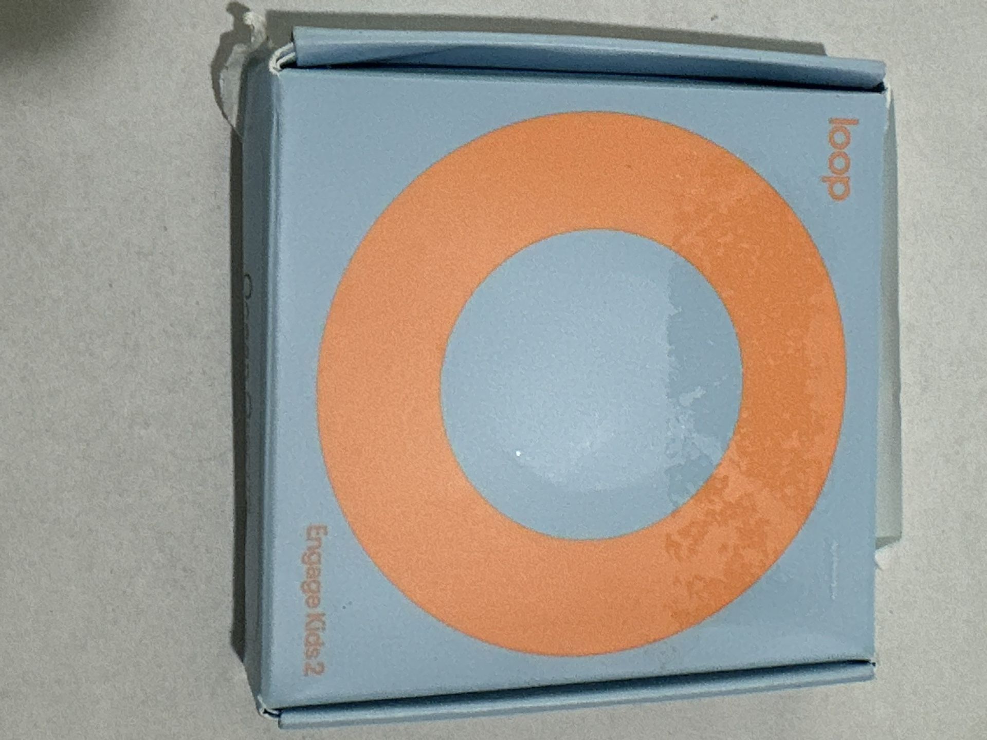 Loop Kids Engaged Earplugs in Ocean Orange Sealed