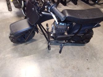Black Mini Bike Gas Powered Mini Moto