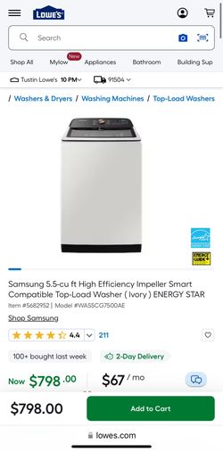 Top Load Samsung WASHER