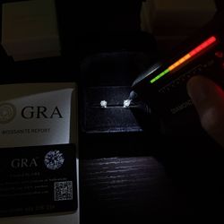 VVS1 Moissanite Stud Earring