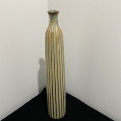Vintage  ceramic  vase  with  glassing end