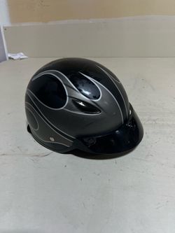 Half Helmet Dot Flame cl-21
