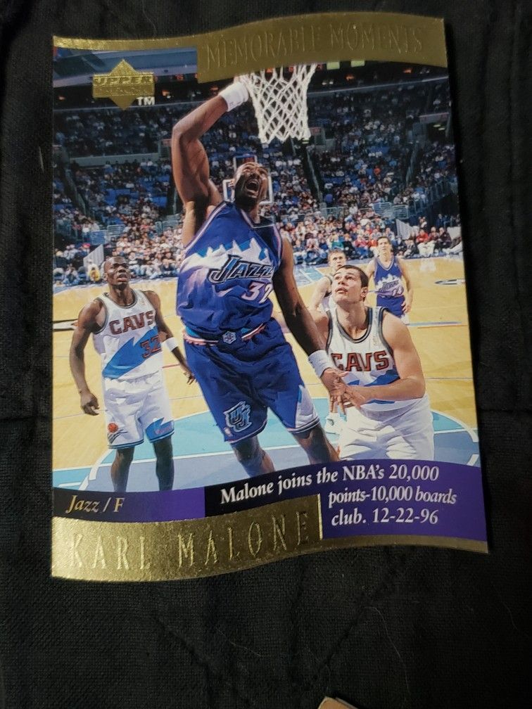 PRISTINE 10 - Karl Malone Basketball Card