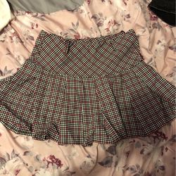 Forever 21 Multicolor Skirt Medium
