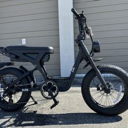 ZUMI Blade Step Thru 750 Watts Bafang Motor Full Suspension Electric Bike