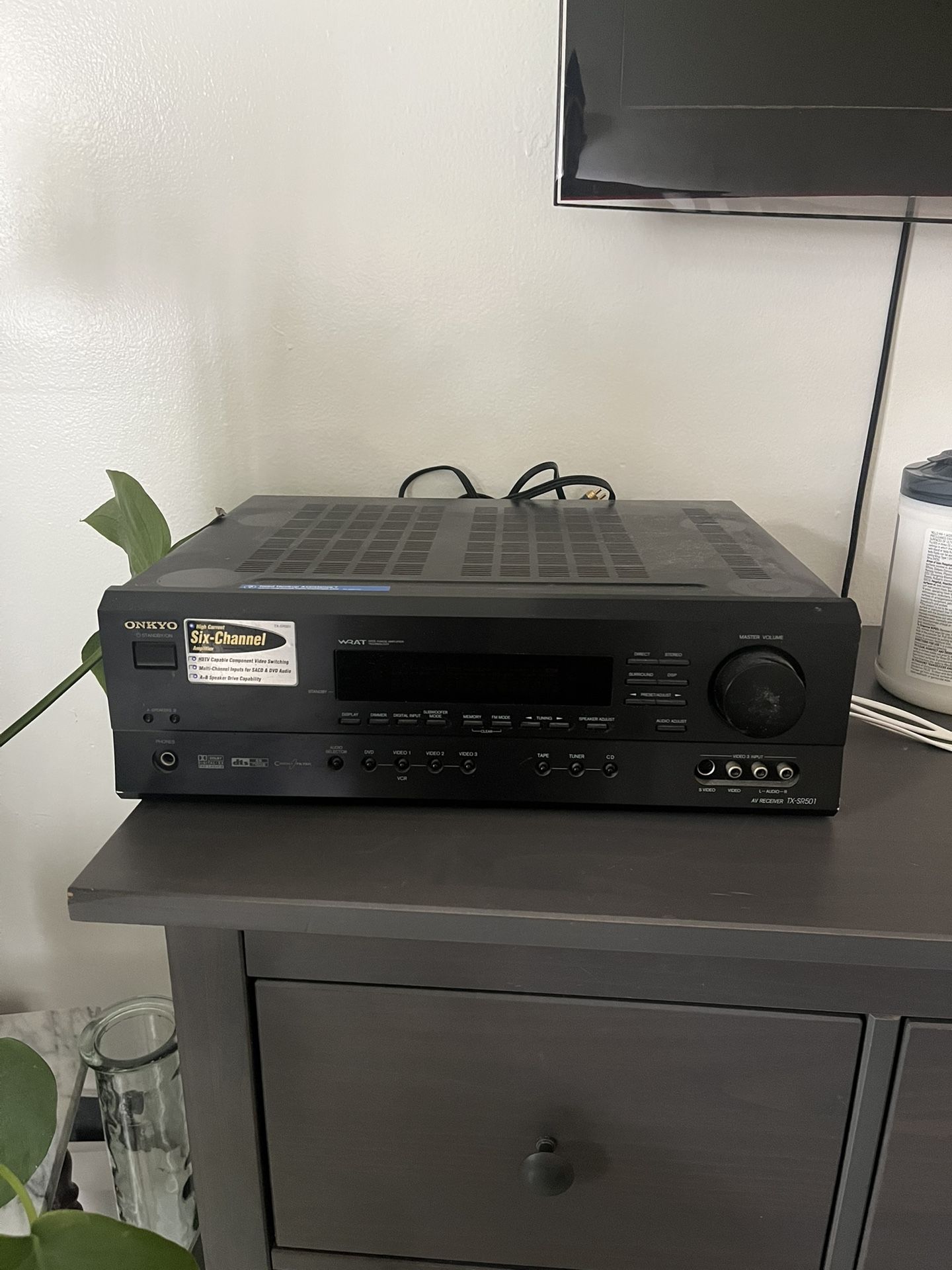 Onkyo Tx-sr501 Audio Video Control Stereo Receiver