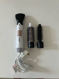 Conair Double Ceramic 3-in-1 Hot Air Brush Hair Dryer Styler