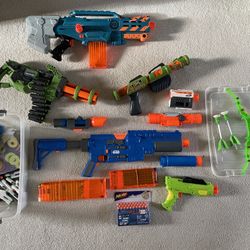 Lots of Nerf Guns