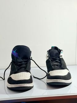 Air Jordan High-Top Sneakers Black White