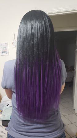 Fantasy Color Hair Extensions 