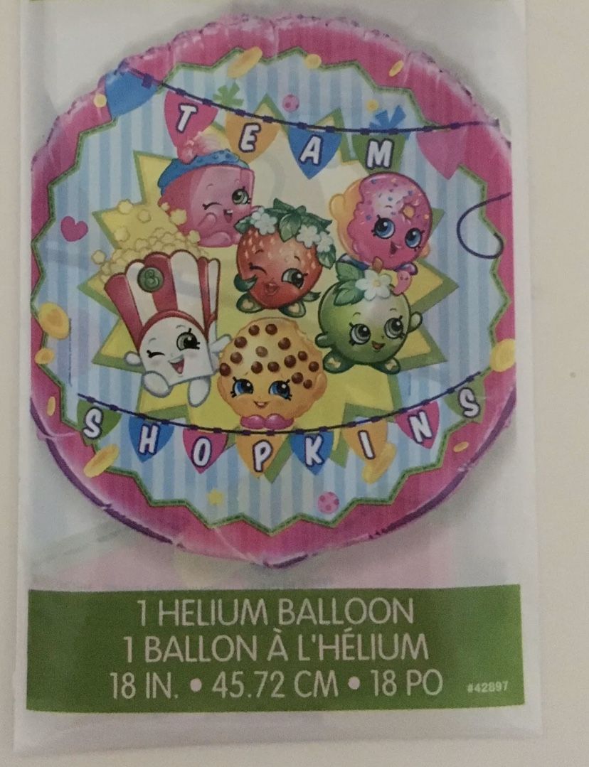 Shopkins Helium Ballon’s Lot of 14