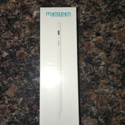 Metapen Pencil Air8 for Apple iPad 2018-2025, 10 Min Faster Charge, Palm Rejection Stylus Pen for iPad a16/11/10/9/8/7/6th Gen, Pro 12.9/11/13-inch M4