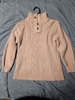 Gioberti Boy's Mock Neck Pullover Knitted sweater