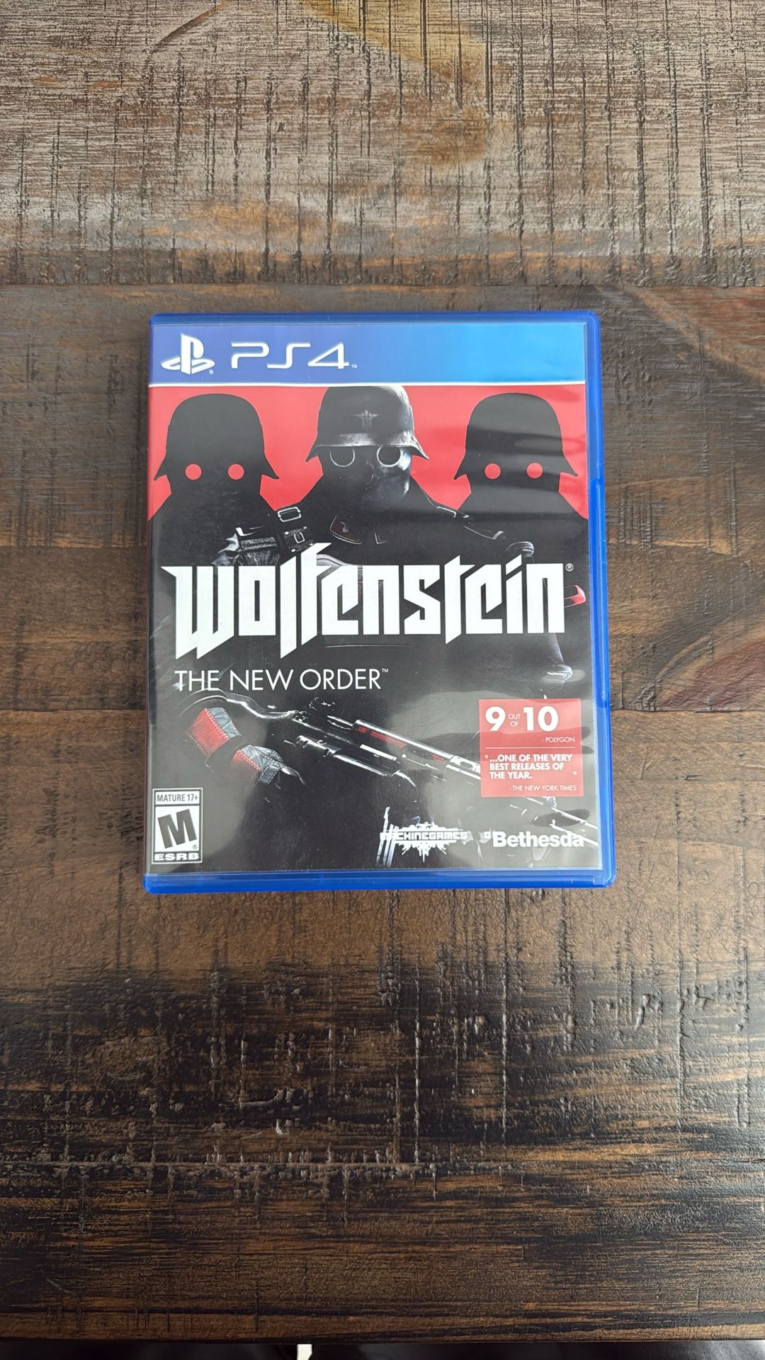 PS4 Game Wolfenstein The New Order