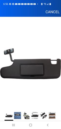 Dasbecan Left Side Sun Visor 07-18 Wrangler JK 