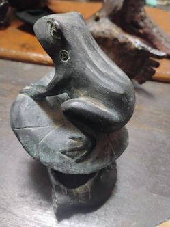 Bronze Okimono With A Japanese Brown Patina, Circa 1920