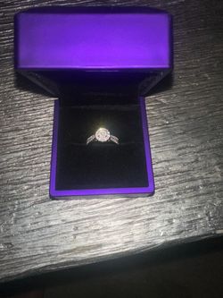 1/2 CT. T.W. Multi-Diamond Frame Engagement Ring in 10K White Gold