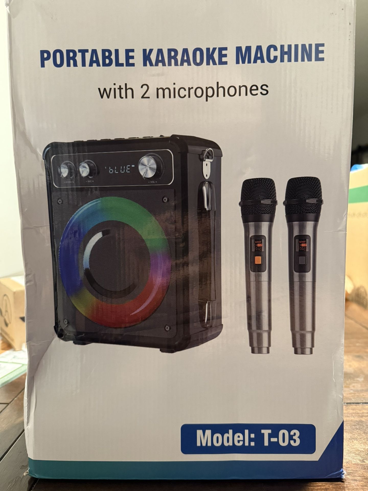 Vosoco Portable Karaoke Machine T-03