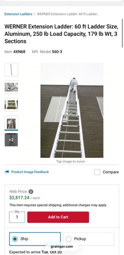 60 foot extension ladder