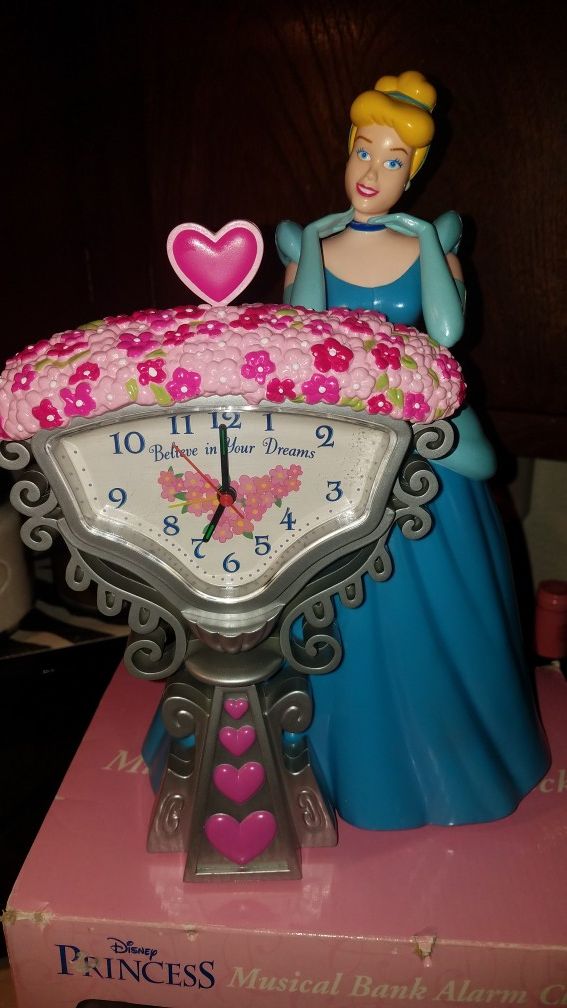 Disney princess musical alarm clock
