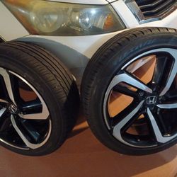 4- Honda Accord Sport Rims And Tires 