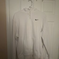 White Nike Hoodie 