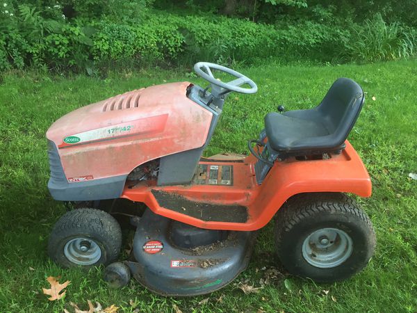 Scott’s lawn tractor mower for Sale in Essex, CT - OfferUp