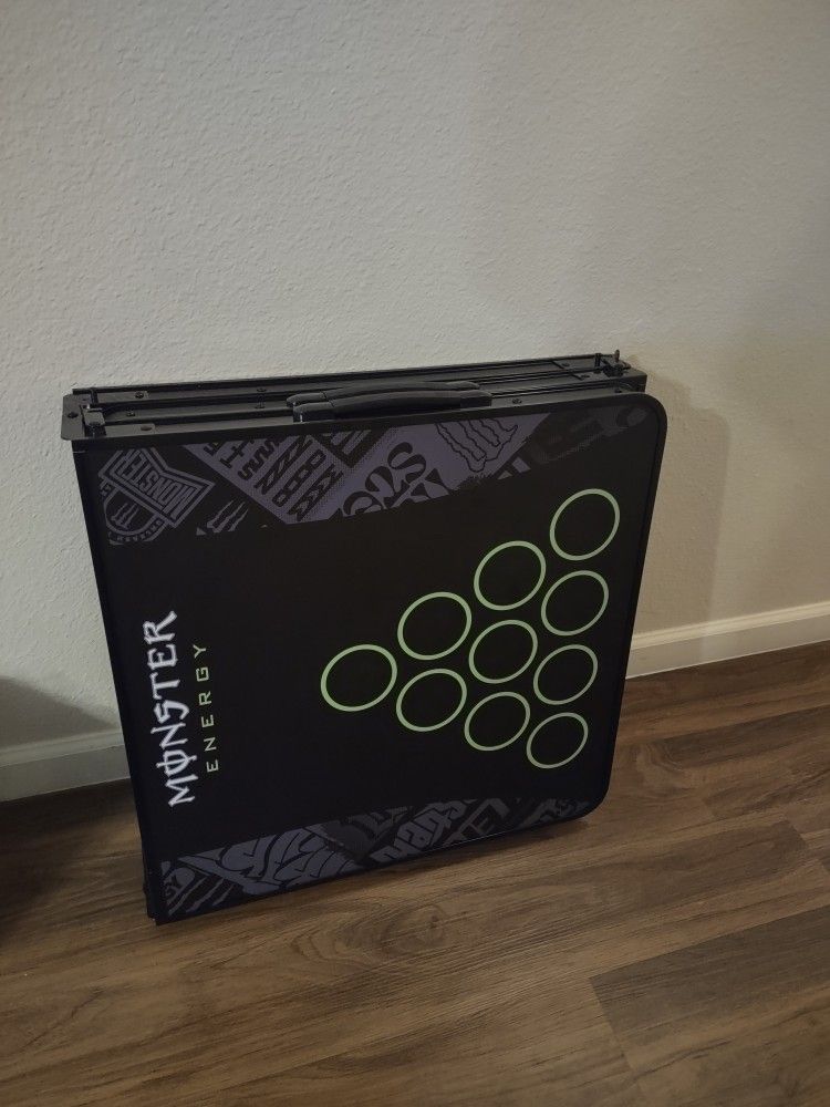 Beer Pong Tailgate Table Monster Energy