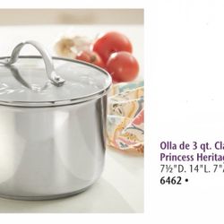 Princess House Olla De 3qt