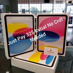 iPad A16 New In Box Pay Low Down No Crdt Needed