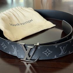 Louis Vuitton Monogram Eclipse Belt Size 100/40 – Excellent Condition