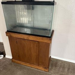 Fish Tank & Stand For Sale 