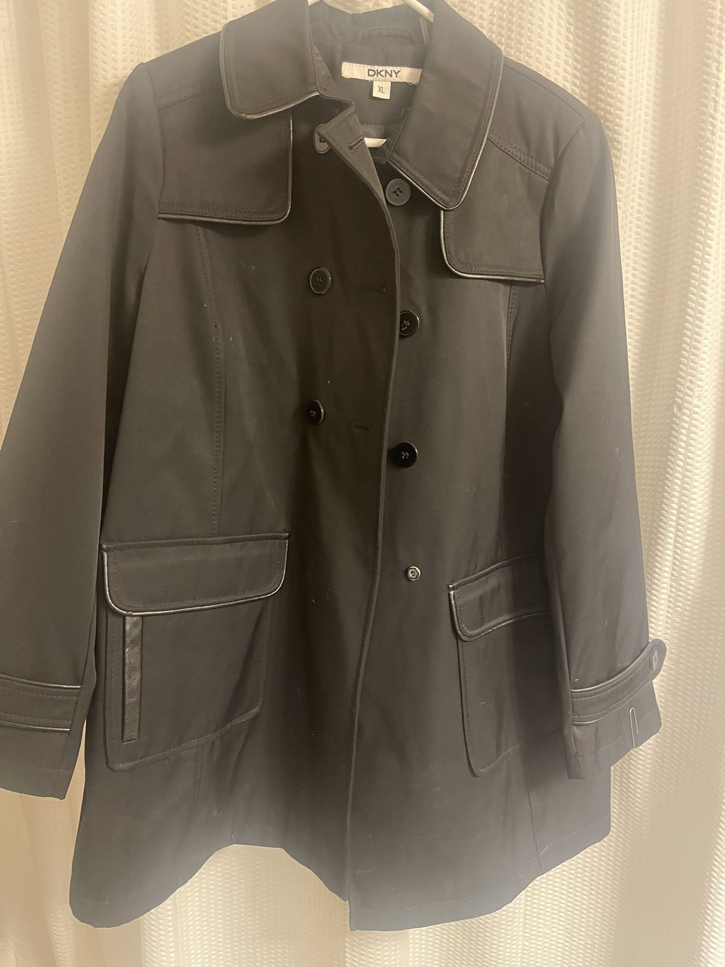 Black Raincoat Style Size XL