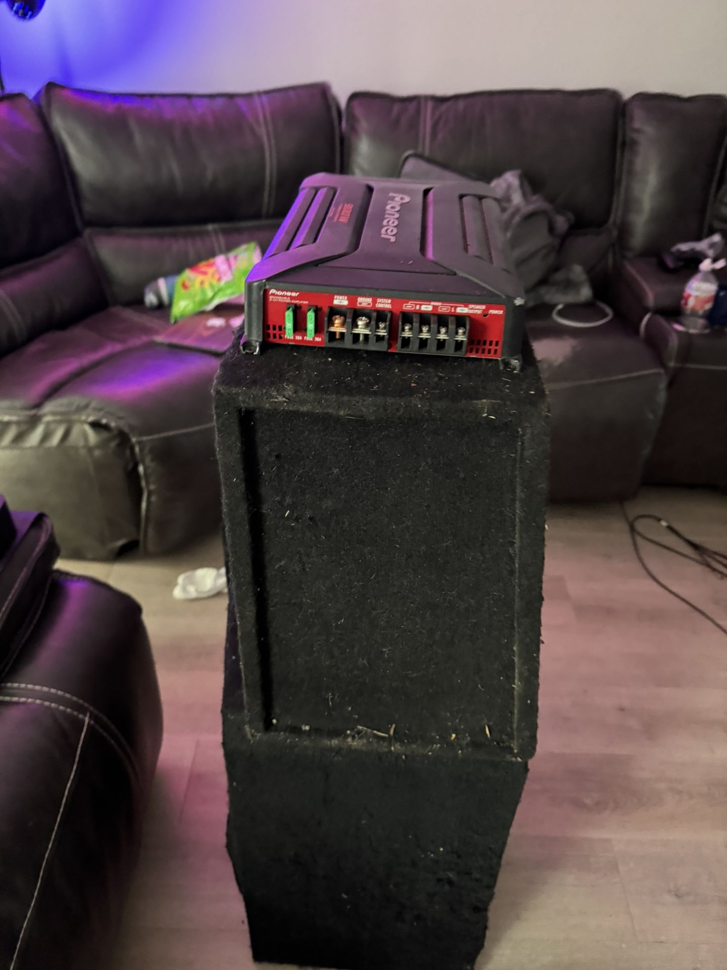Two Subwoofers + AMP