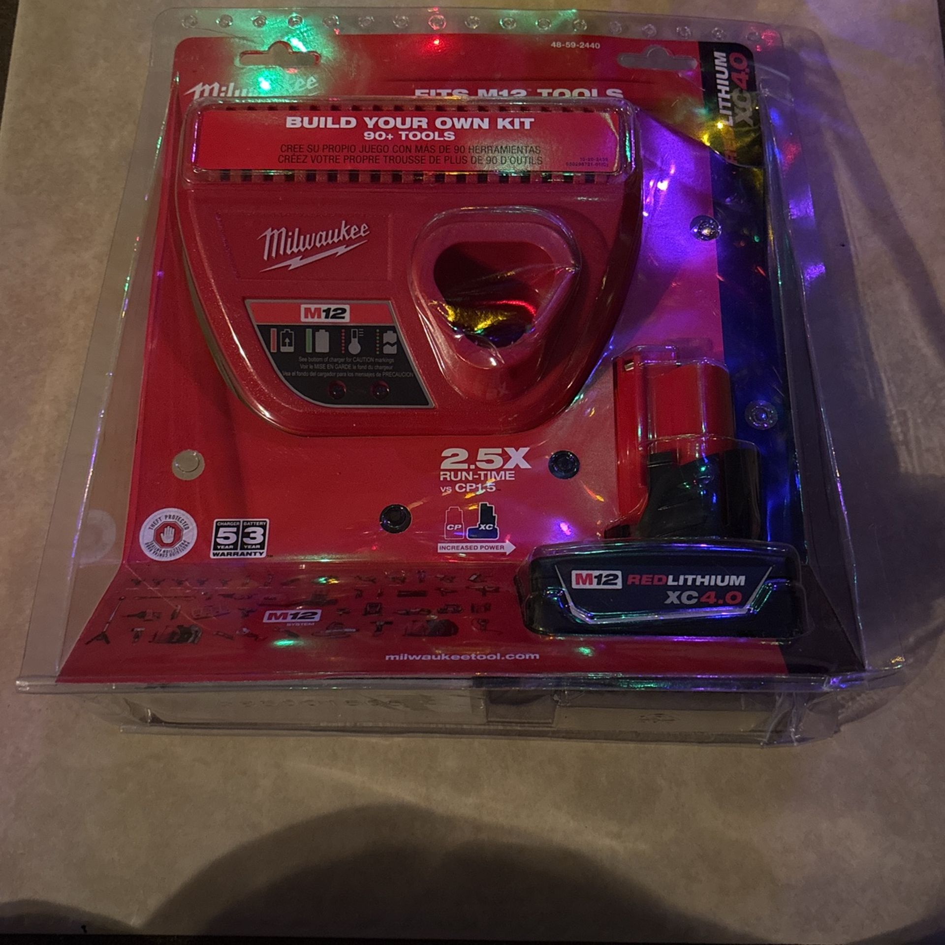 Milwaukee Red Lithium Xc4.0 Battery 
