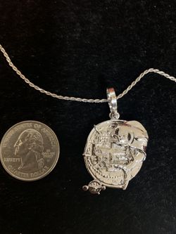 Atocha silver necklace