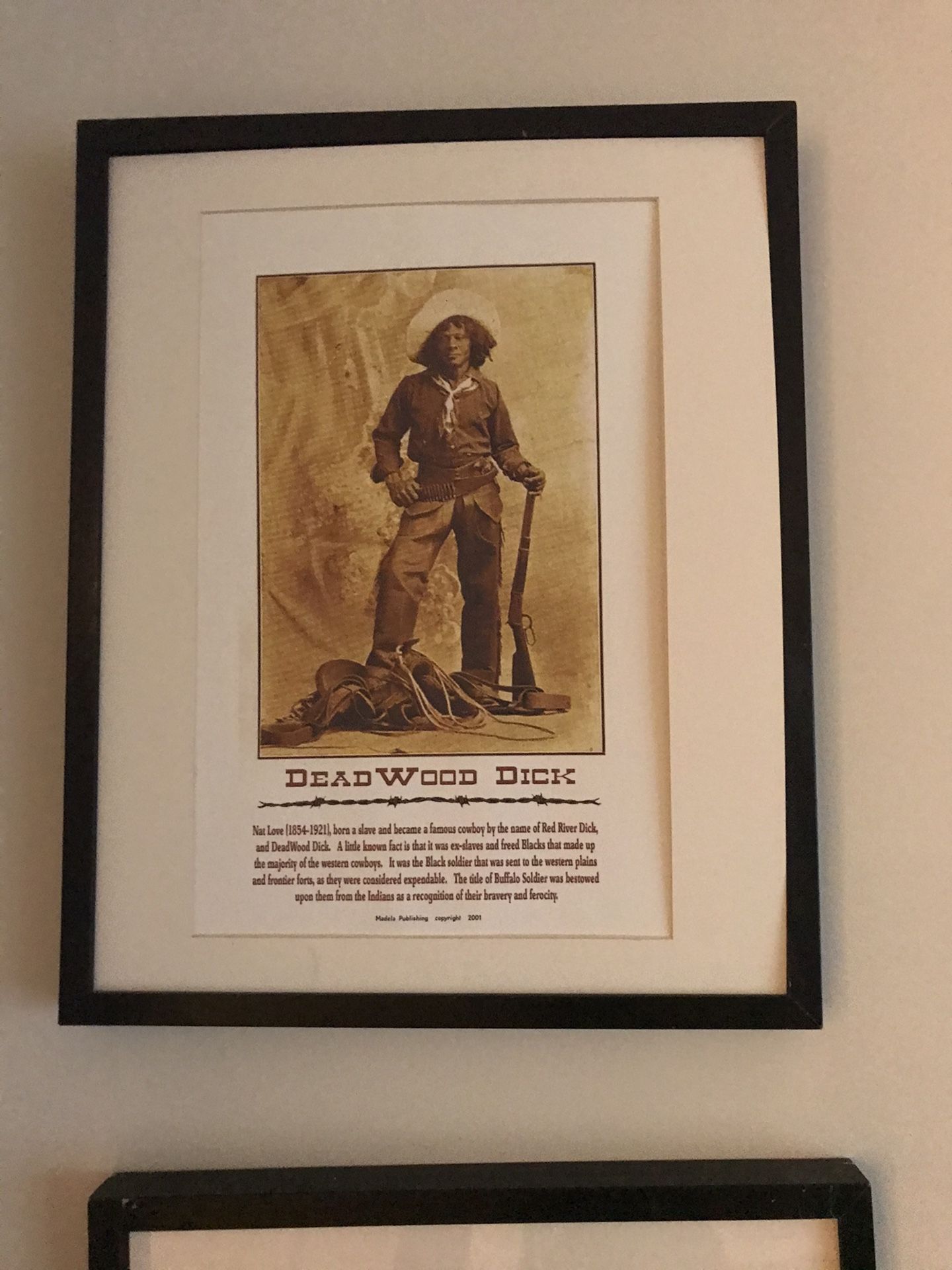 Black History Art - Cowboy