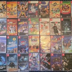 Nintendo Switch games $20