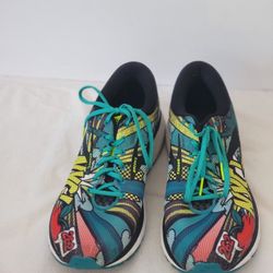 Brooks Ghost 11 NYC Pop Art Sneakers Shoes Size 14