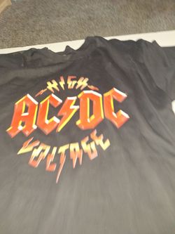 New acdc t shirt