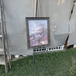 Metal Easel Stand  Tall 69”