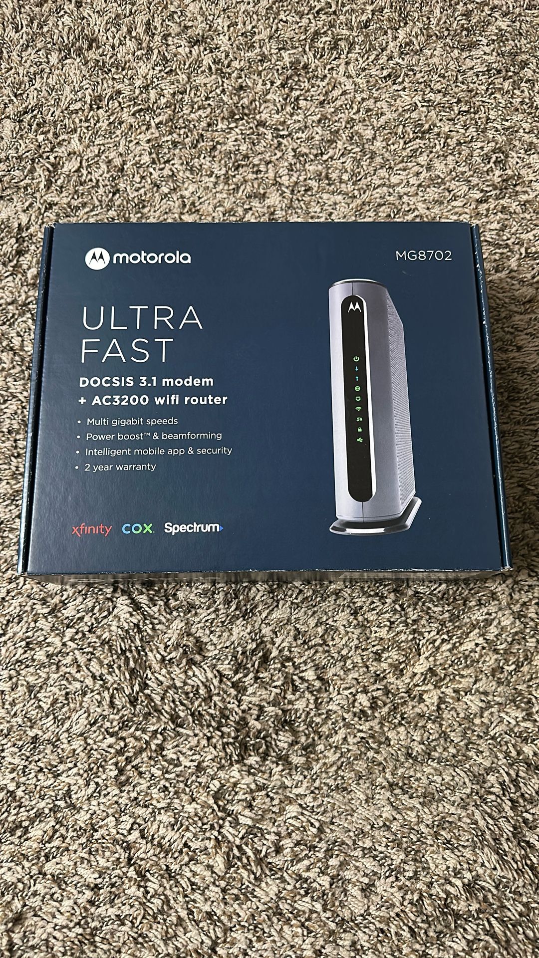 Modem and Wifi Router