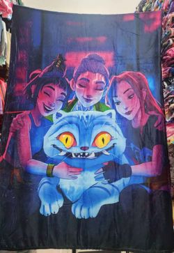 Brand New K Pop Demon Hunters Blanket  