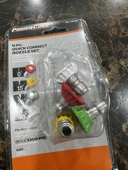 3300-PSI Pressure Washer Nozzle Kit