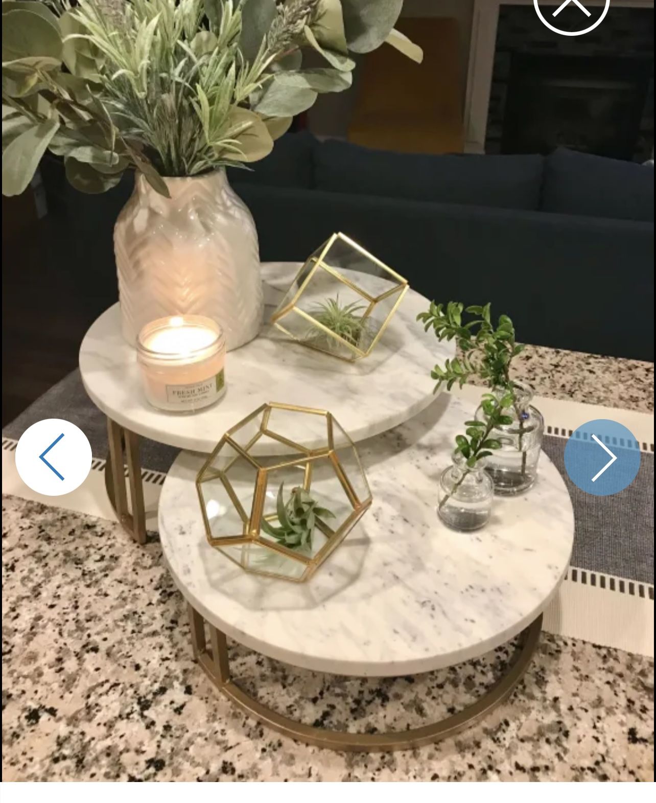 World Market Cake Stands Marble