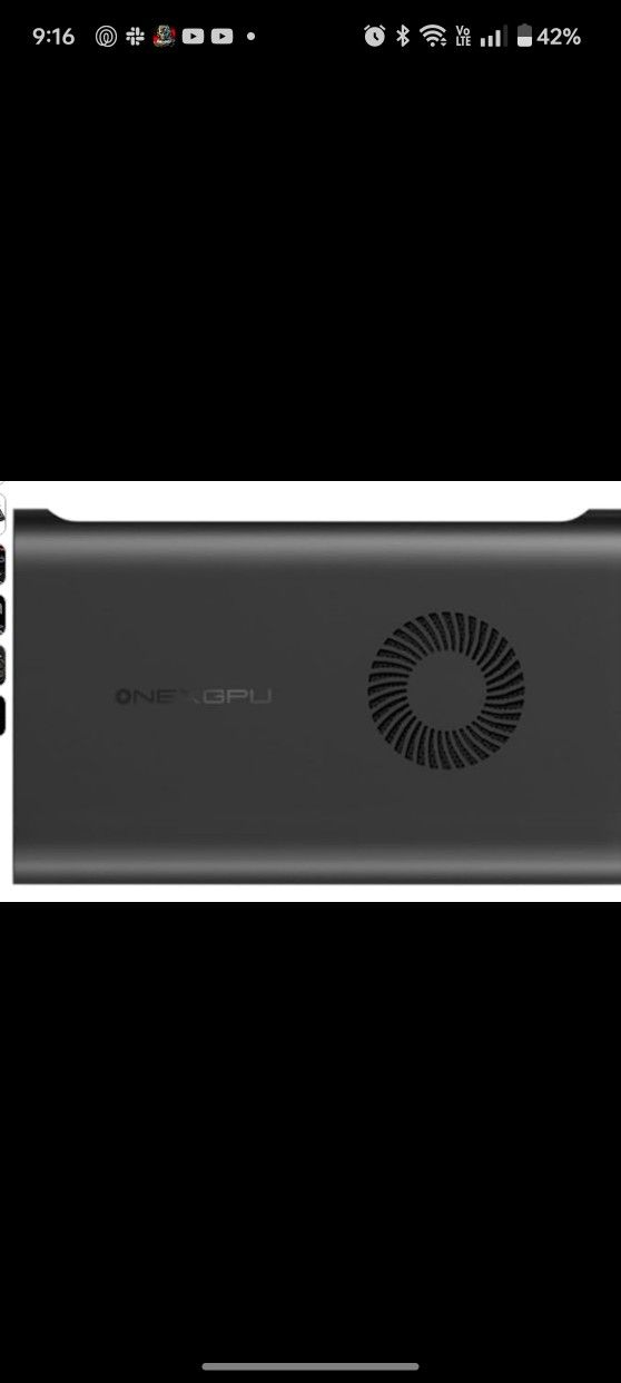 OneXGPU External Graphic Card eGPU