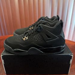 Jordan 4 Black Cat Youth