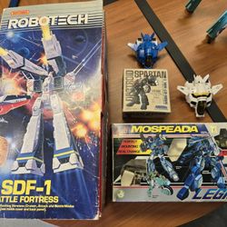 Robotech Macross Toys Lot 80s Toys 