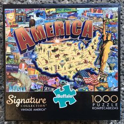 Lot of 4 - 1000 Piece Jigsaw Puzzles 🧩 